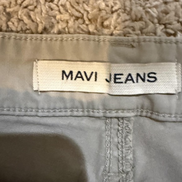 Mavi‎ Jeans Zach Straight Leg Pants Mens 38x32 Gray Stretch Flap Pockets M00453 - Picture 2 of 9